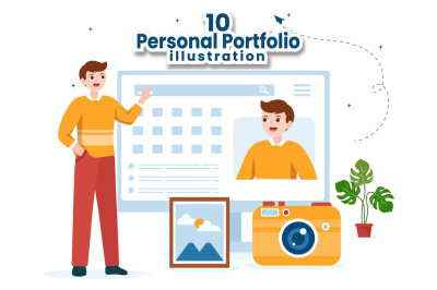 10 Personal Portfolio Illustration