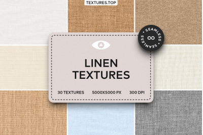 30 Seamless Linen Texture Pack