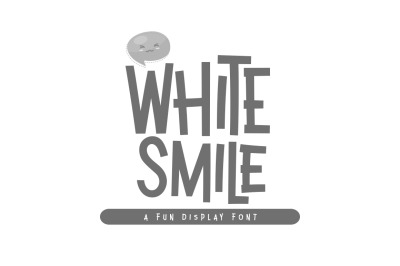 白色微笑