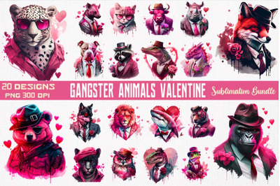 Gangster Animals Valentine Bundle