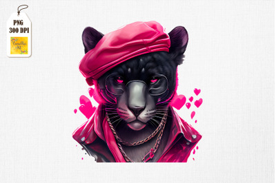 Badass Gangster Panther Valentine&#039;s Day