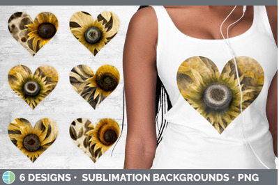 Sunflower Hearts Clipart
