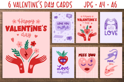 Printable Valentines Day Cards / Happy Valentines Day