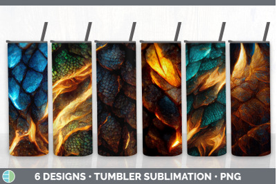 Dragon Scale Tumbler Sublimation Bundle