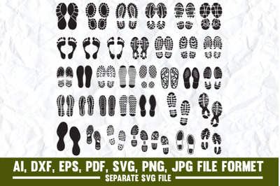 Shoe footprints, footprint, shoe, foot, shoes, footprints, walk, feet,