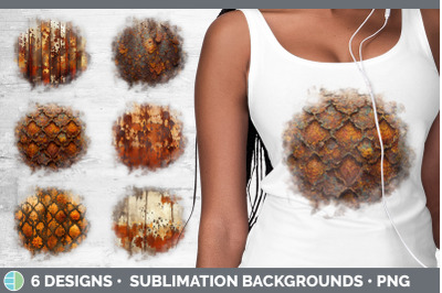 Rust Background | Grunge Sublimation Designs