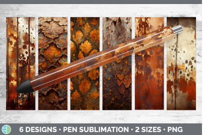 Rust Pen Wrap Bundle | Epoxy Sublimation Designs