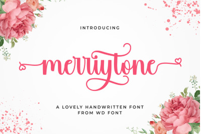 Merrytone | Modern Stylish Font