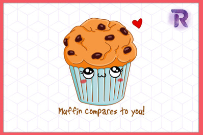 Valentine Muffin Compares to you