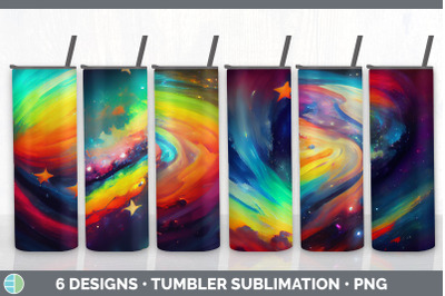 Rainbow Tumbler Sublimation Bundle