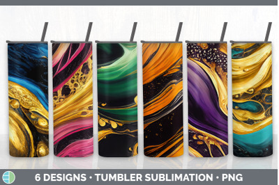 Marble Agate Tumbler Sublimation Bundle