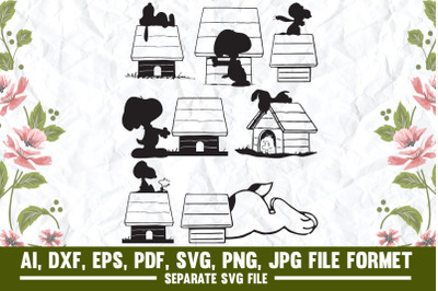 Snoopy Doghouse&2C; doghouse&2C; snoopy&2C; dog&2C; brown&2C; charlie&2C; clouds&2C; house&2C;