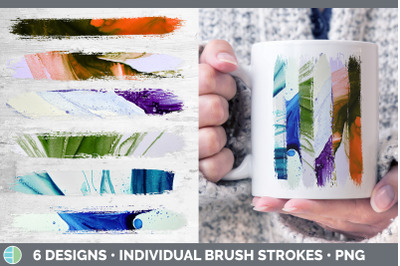 Watercolor Background Brush Strokes PNG | Sublimation Designs