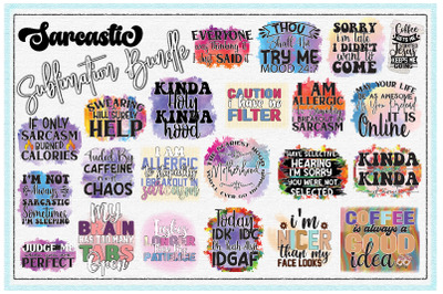 Sarcastic Sublimation Bundle