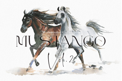 Mustango Watercolors Vol. 2