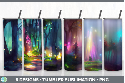 Fairy Forest Tumbler Sublimation Bundle