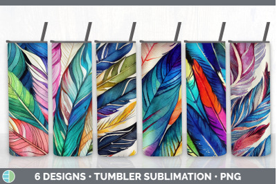 Feathers Tumbler Sublimation Bundle