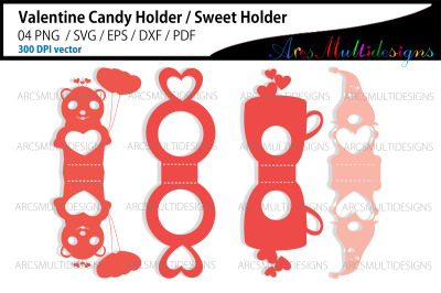 Valentine candy holder