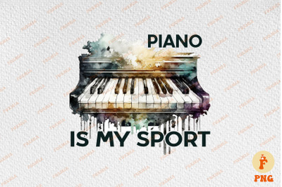 Piano Is My Sport Pianist Music Player