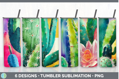 Cactus Tumbler Sublimation Bundle