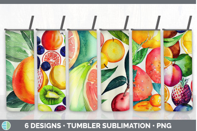 Fruit Tumbler Sublimation Bundle