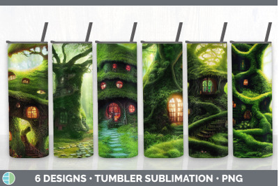 Tree House Tumbler Sublimation Bundle