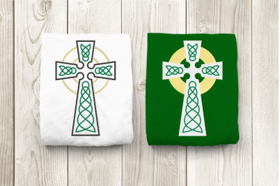 Celtic Cross Duo | Embroidery