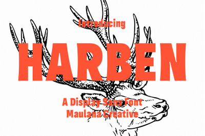 Harben Display Font