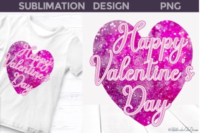 Happy Valentines Day PNG | Valentine Sublimation Design
