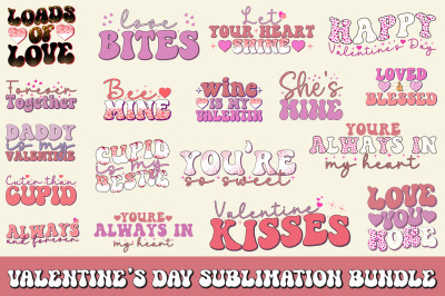 Valentines Day Sublimation Bundle