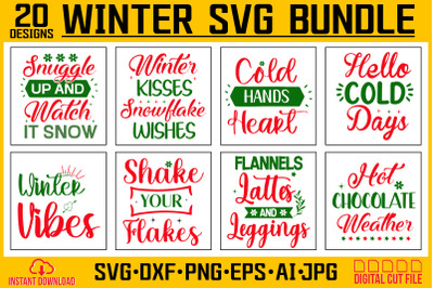 Svg bundle,winter svg bundle,Winter SVG Bundle, Christmas svg, Holiday