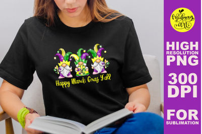 Happy Mardi gras y&#039;all png, mardi gras sublimation