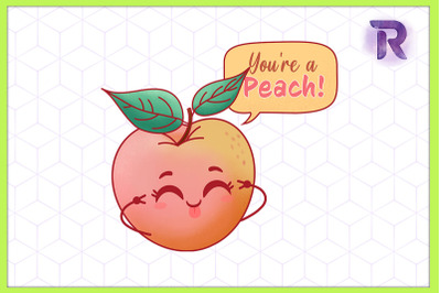 You&#039;re a Peach Cute Peach