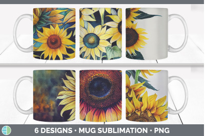 Sunflowers Mug Sublimation