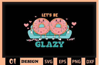 Let&#039;s be Glazy Glazed Valentine