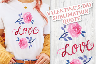 Love Sublimation PNG