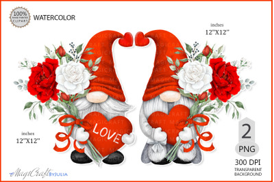 Valentine gnomes| Gnome with heart| valentines day love png
