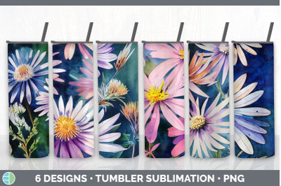 Asters Tumbler Sublimation Bundle