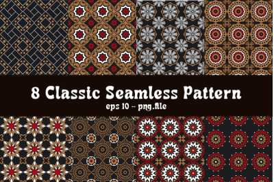 Classic seamless pattern