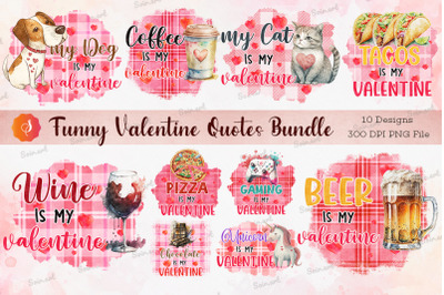 Funny Valentine Quotes Bundle