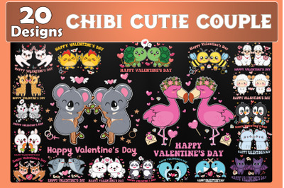 Chibi Cutie Couple Valentine Bundle