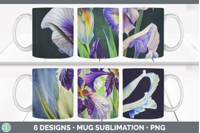 Irises Mug Sublimation