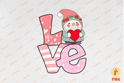 Love Gnome Happy Valentine&#039;s Day