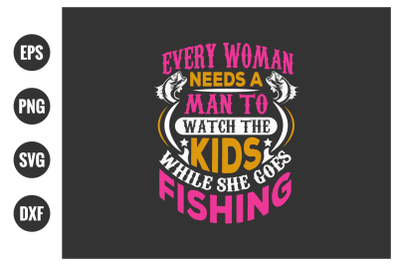 fishing typographic slogan design vector graphic.