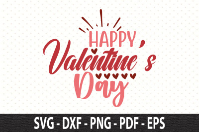 Happy Valentines day svg