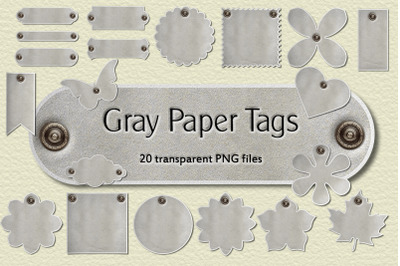Paper Tags PNG Collection