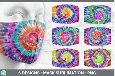 Tie Dye Mask | Sublimation Bundle Face Mask Designs