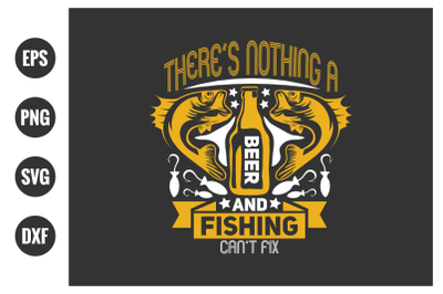 fishing typographic quotes design vector.