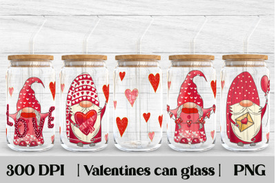 Valentines libbey can glass | Can glass bundle