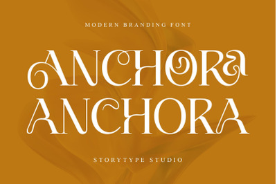 Anchora Typeface